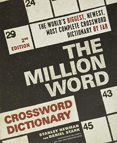 9780061689017: The Million Word Crossword Dictionary, 2nd Edition