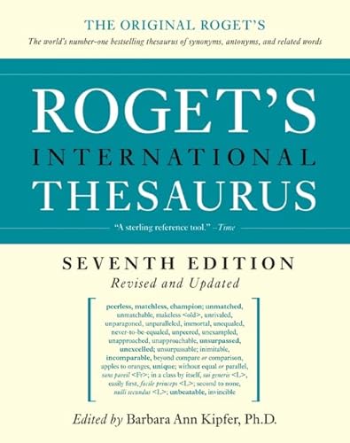 Stock image for Rogets International Thesaurus, 7th Edition for sale by Goodwill Books