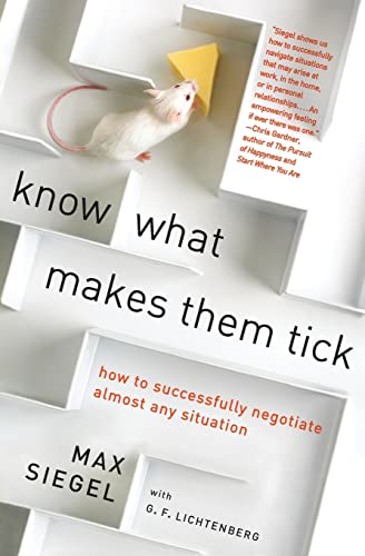 Beispielbild fr Know What Makes Them Tick : How to Successfully Negotiate Almost Any Situation zum Verkauf von Better World Books