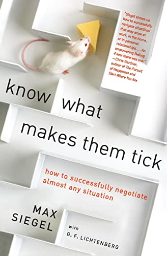 Stock image for Know What Makes Them Tick : How to Successfully Negotiate Almost Any Situation for sale by Better World Books