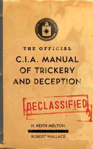 Stock image for The Official CIA Manual of Trickery and Deception for sale by More Than Words