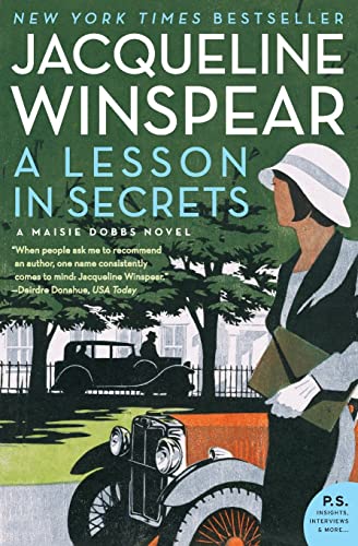 Imagen de archivo de A Lesson in Secrets: A Maisie Dobbs Novel a la venta por Keeper of the Page