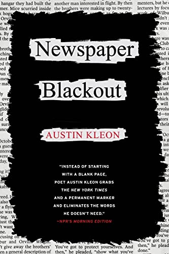 9780061732973: Newspaper Blackout: Austin Kleon