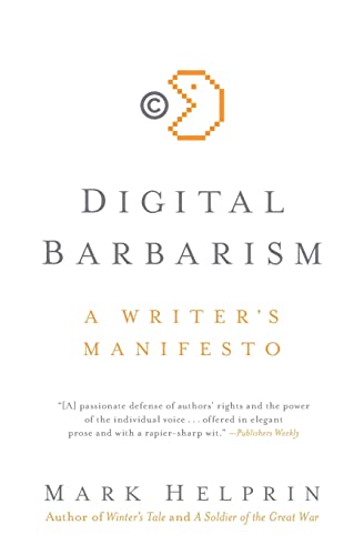Beispielbild fr Digital Barbarism : A Writer's Manifesto zum Verkauf von Better World Books: West