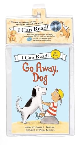 9780061765025: Go Away, Dog Book and CD (My First I Can Read Book)