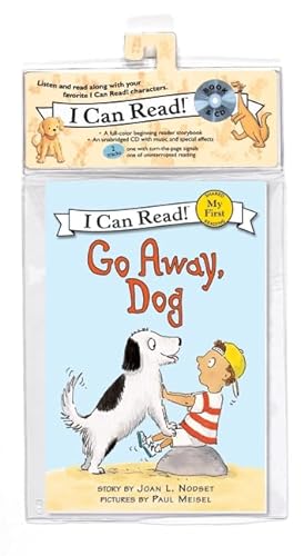 9780061765025: Go Away, Dog Book and CD (My First I Can Read)