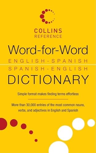 Beispielbild fr Word-for-Word English-Spanish Spanish-English Dictionary (Collins Language) zum Verkauf von Greenway