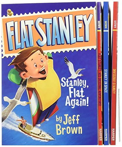 Beispielbild fr The Flat Stanley Collection Box Set: Flat Stanley, Invisible Stanley, Stanley in Space, and Stanley, Flat Again! zum Verkauf von BooksRun