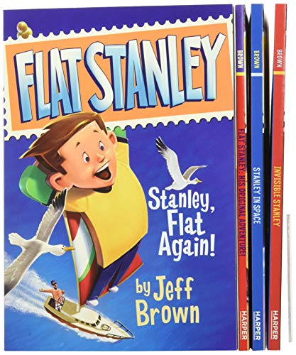 9780061802478: The Flat Stanley Collection Box Set: Flat Stanley, Invisible Stanley, Stanley in Space, and Stanley, Flat Again! [Idioma Ingls]