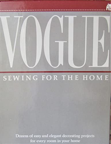 Stock image for Vogue Sewing for the Home for sale by Wonder Book