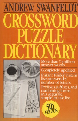 Beispielbild fr Crossword Puzzle Dictionary zum Verkauf von Half Price Books Inc.