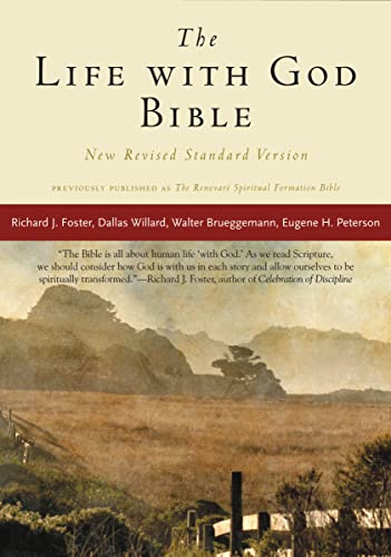 9780061834967: NRSV, The Life with God Bible, Compact, Paperback (Renovare Resource)