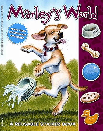 9780061853975: Marley: Marley's World Reusable Sticker Book