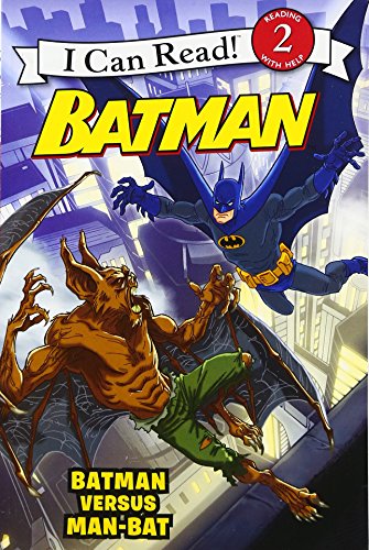 9780061885235: Batman Versus Man-Bat (Batman: I Can Read!: Level 2)