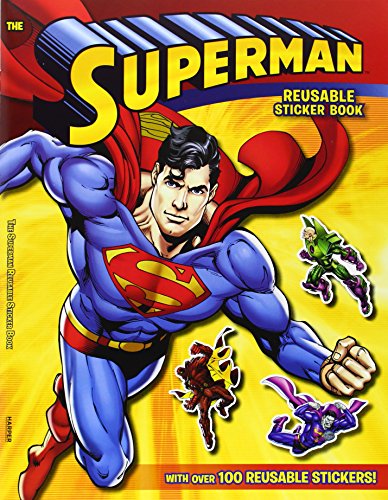 9780061885389: The Superman Reusable Sticker Book