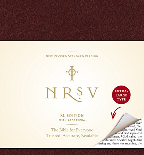 Stock image for Holy Bible: NRSV XL with Apocrypha (burgundy) for sale by The Book Shed