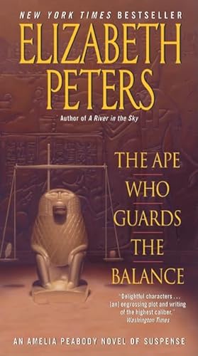 Stock image for The Ape Who Guards the Balance: An Amelia Peabody Novel of Suspense (Amelia Peabody Series) for sale by SecondSale