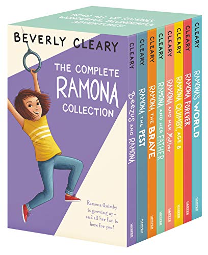 Stock image for The Complete Ramona Collection: Beezus and Ramona, Ramona and Her Father, Ramona and Her Mother, Ramona Quimby, Age 8, Ramona Forever, Ramona the Brave, Ramona the Pest, Ramona's World for sale by HPB-Ruby