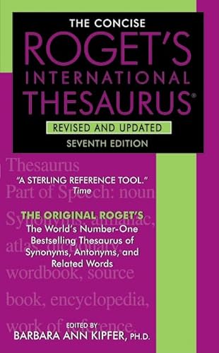 9780061961076: The Concise Roget's International Thesaurus