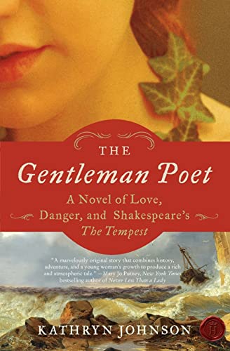 9780061965319: The Gentleman Poet: A Novel of Love, Danger, and Shakespeare's The Tempest