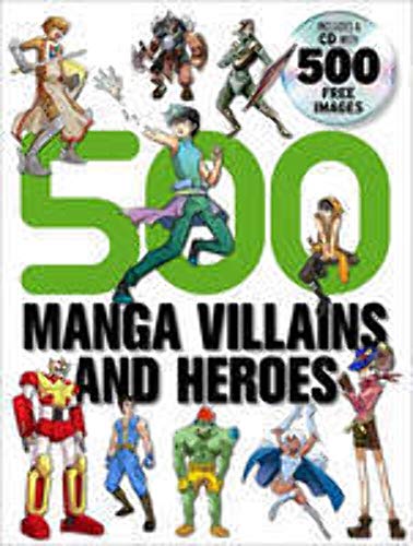 9780061968808: 500 Manga Villains and Heroes