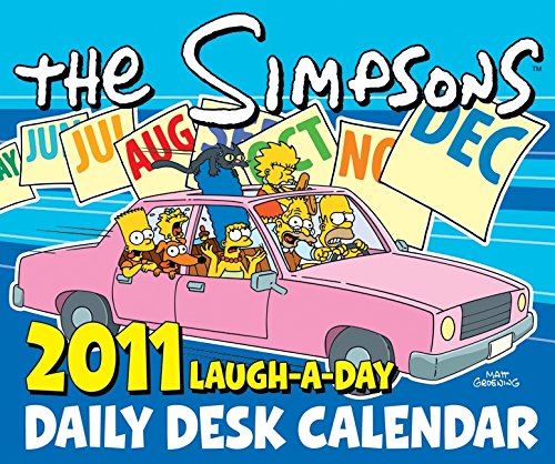 9780061978012: The Simpsons 2011 Laugh-a-Day Calendar
