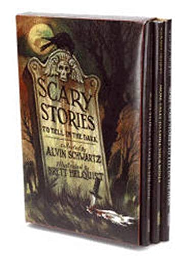 Stock image for Scary Stories Box Set : Complete Collection with Brett Helquist Art for sale by Better World Books