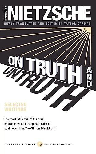 Beispielbild fr On Truth and Untruth: Selected Writings (Harper Perennial Modern Thought) zum Verkauf von ZBK Books