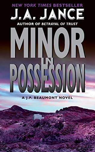 Beispielbild fr Minor in Possession: A J.P. Beaumont Novel: 8 zum Verkauf von WorldofBooks