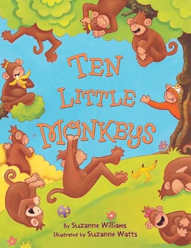 9780062008404: Ten Little Monkeys