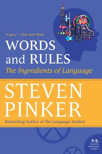 Beispielbild fr Words and Rules : The Ingredients of Language zum Verkauf von Better World Books