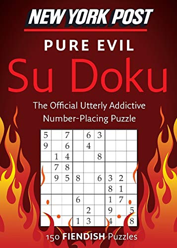 9780062011930: New York Post Pure Evil Su Doku: 150 Fiendish Puzzles
