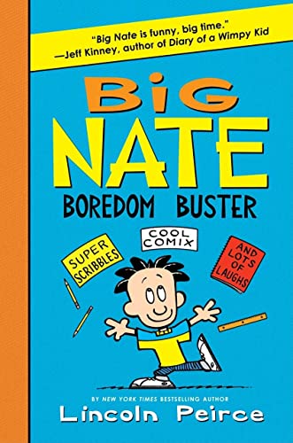 Stock image for Big Nate Boredom Buster: Super Scribbles, Cool Comix, and Lots of Laughs (Big Nate Activity Book, 1) for sale by Orion Tech