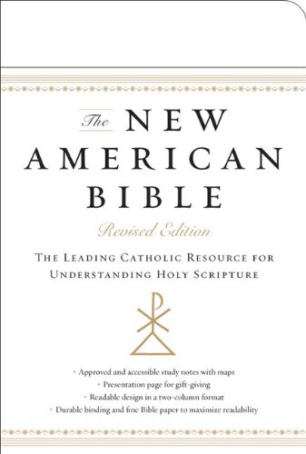 9780062084729: New American Bible: White Imitation Leather