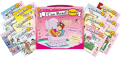 Stock image for Fancy Nancy's 12-Book Fantastic Phonics Fun!: Includes 12 Mini-Books Featuring Short and Long Vowel Sounds (My First I Can Read) for sale by HPB-Emerald