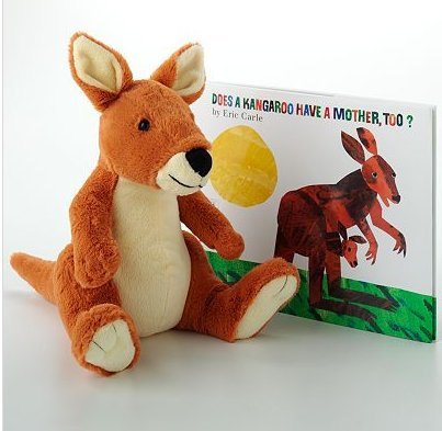 Stock image for Eric Carle Does a Kangaroo Have a Mother Too? Book & Plush Toy 11" (Bundle) (Kohl's Cares) for sale by ZBK Books
