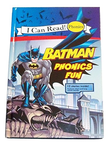 9780062127891: I Can Read! BATMAN PHONICS FUN 12 Story Book DC Super Hero Stories