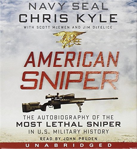 Imagen de archivo de American Sniper CD: The Autobiography of the Most Lethal Sniper in U.S. Military History a la venta por Goodwill