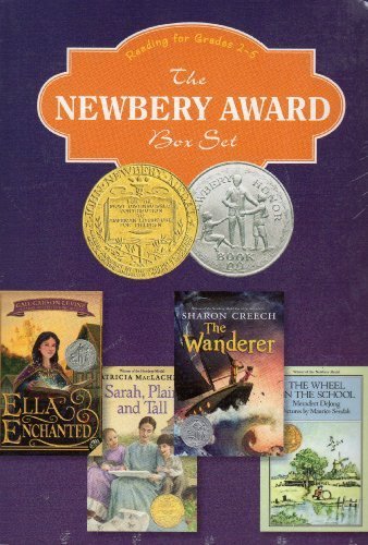 9780062228581: The Newbery Award Box Set - Reading for Grades 2-5. The Wheel on the School; The Wanderer; Sarah Plain and Tall; Ella Enchanted (2004-05-03)