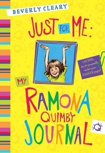 Beispielbild fr Just for Me: My Ramona Quimby Journal zum Verkauf von SecondSale
