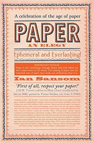 9780062241436: Paper: An Elegy