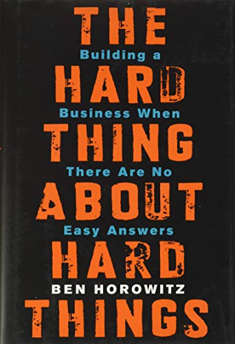 Imagen de archivo de The Hard Thing About Hard Things a la venta por Blackwell's