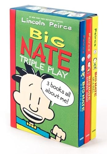 Imagen de archivo de Big Nate Triple Play Box Set: Big Nate: In a Class by Himself, Big Nate Strikes Again, Big Nate on a Roll a la venta por Goodwill
