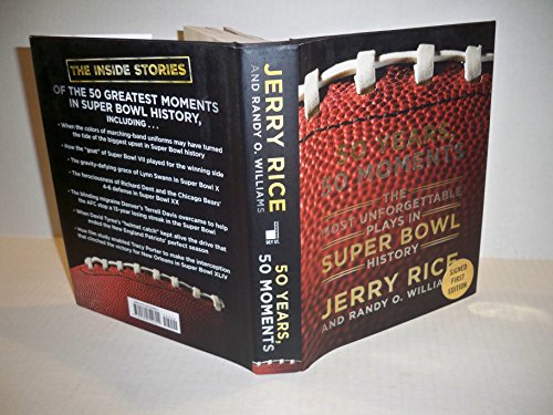 Beispielbild fr 50 Years, 50 Moments : The Most Unforgettable Plays in Super Bowl History zum Verkauf von Better World Books