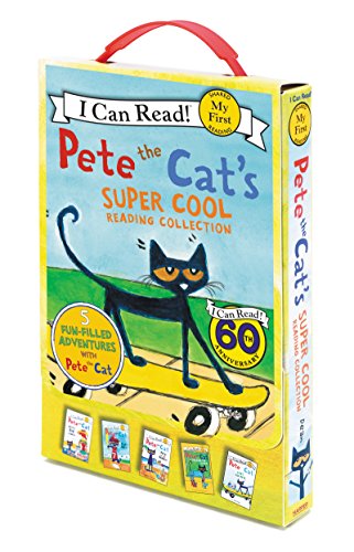 9780062304247: Pete The Cat's Super Cool Reading: 5 I Can Read Favorites! (My First I Can Read)