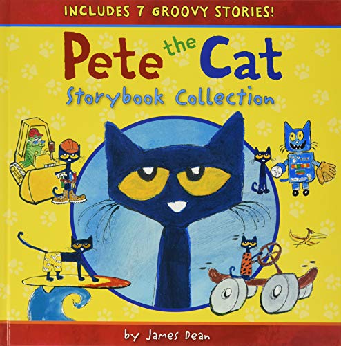 Stock image for Pete the Cat Storybook Collection: 7 Groovy Stories! [Play Ball!, Construction Destruction, Pete's Big Lunch, Cavecat Pete, Pete at the Beach, Robo-Pete, Too Cool for School] for sale by BookHolders