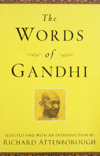 9780062312884: Words of Gandhi