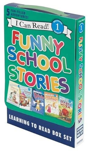 9780062313362: Funny School Stories: Learning to Read Box Set: 5 Fun-Filled Adventures! (I Can Read! Level 1)