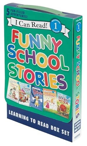 9780062313362: Funny School Stories: Learning to Read Box Set: 5 Fun-Filled Adventures! (I Can Read Level 1)