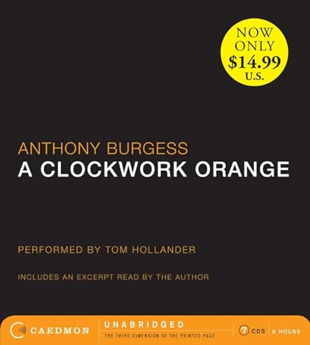 A Clockwork Orange Low Price CD (9780062314260) by Burgess, Anthony